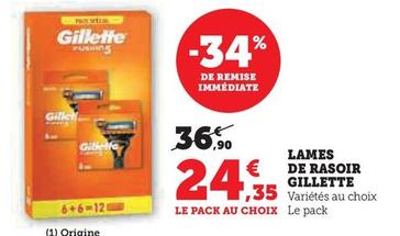 Gillette - Lames De Rasoir