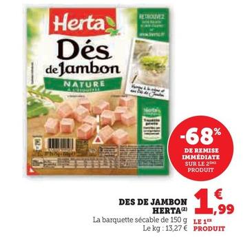 Herta - Dés De Jambon