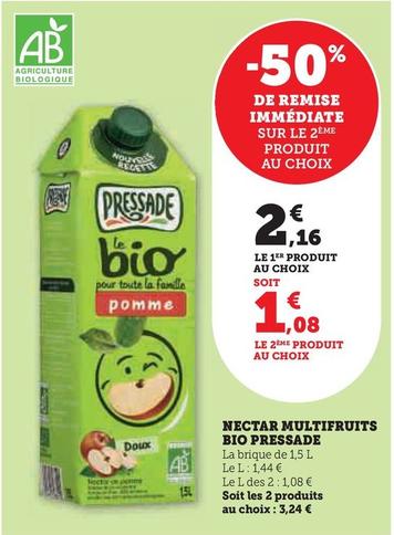 Pressade - Nectar Multifruits Bio