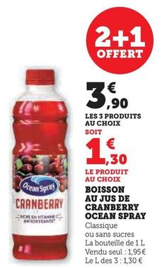 Ocean Spray - Boisson Au Jus De Cranberry