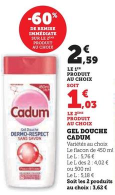 Cadum - Gel Douche