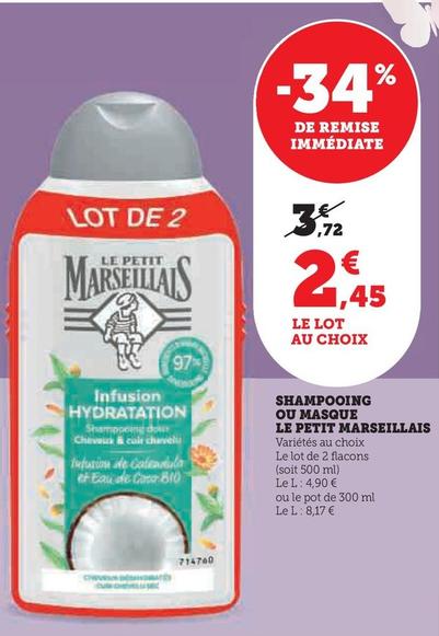 Le Petit Marseillais - Shampooing Ou Masque 