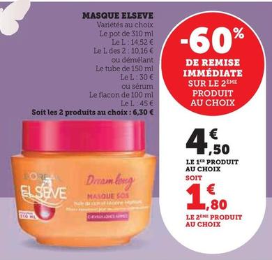 Elsève -  Masque 