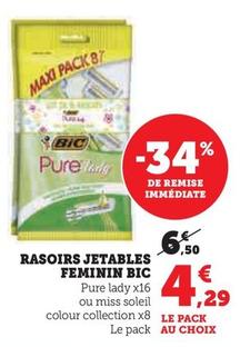 Bic - Rasoirs Jetables Feminin