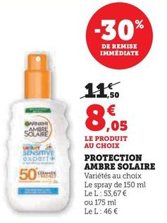 Garnier - Protection Ambre Solaire