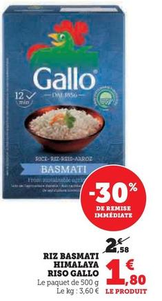 Gallo - Riz Basmati Himalaya Riso