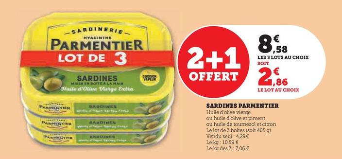 Parmentier - Sardines