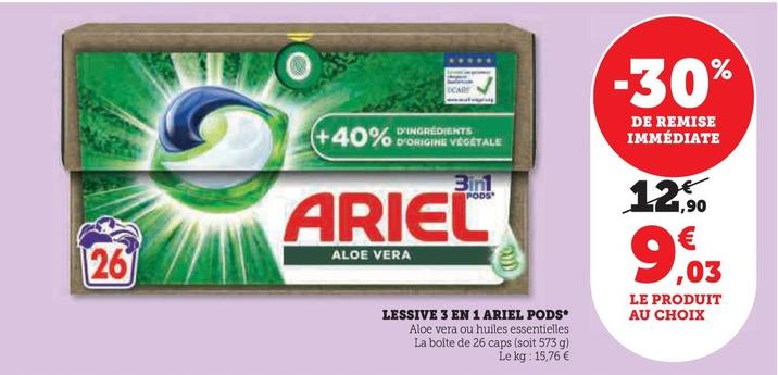 Ariel - Lessive 3 En 1 Pods