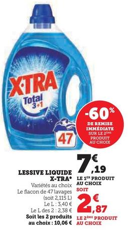 X-tra - Lessive Liquide