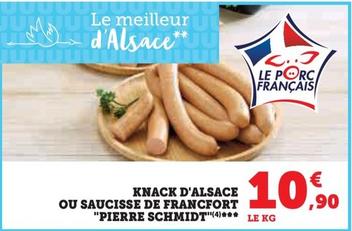 Knack D'alsace Ou Saucisse De Francfort "pierre Schmidt"