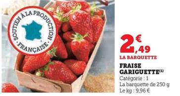 fraise gariguette