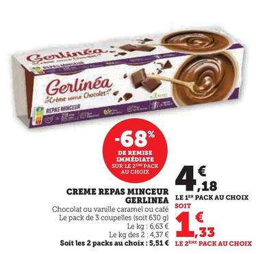 gerlinea - creme repas minceur 