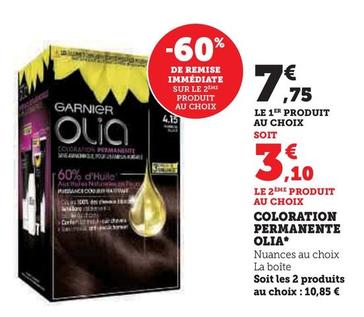 Garnier - Coloration Permanente Olia 