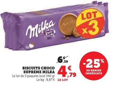 Milka - Biscuits Choco Supreme