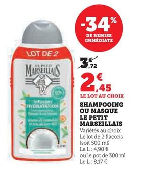 Le Petit Marseillais - Shampoing Ou Masque