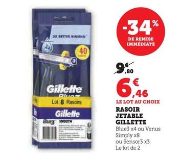 Gillette - Rasoi Jetable 