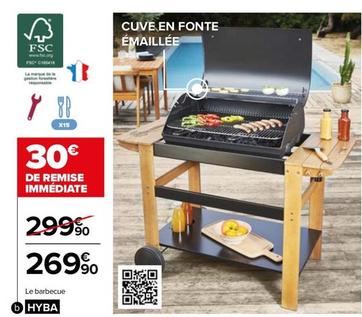 Hyba - Barbecue Charbon C80 offre à 269,9€ sur Carrefour