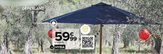 Hyba - Parasol Droit Louga offre à 59,99€ sur Carrefour