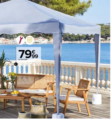 Tonnèlle Pliante Izmir offre à 79,99€ sur Carrefour