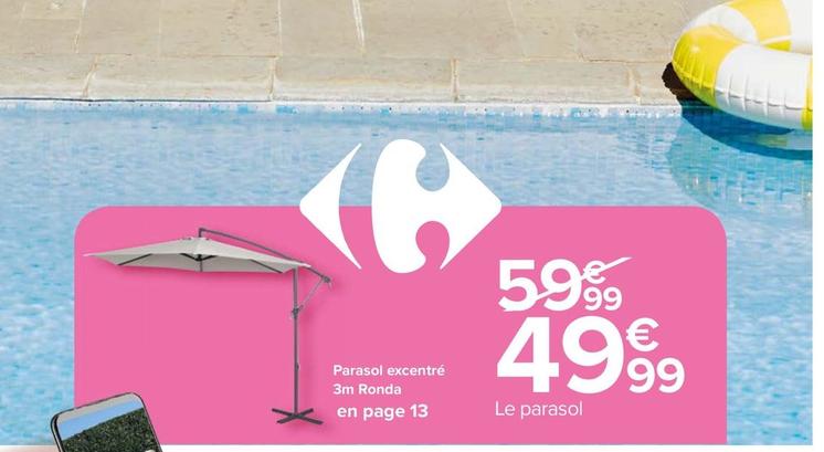 3m - Parasol offre à 49,99€ sur Carrefour Market