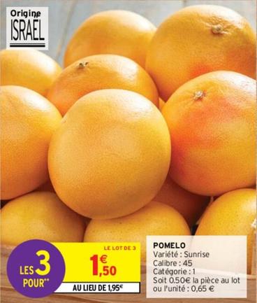 Fruits offre à 1,5€ sur Intermarché