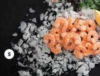auchan - crevettes decortiques cuites refrigerees