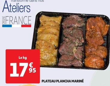 Plateau Plancha Mariné