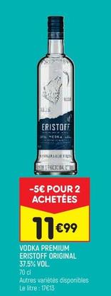 Eristoff - Vodka Premium Original  offre à 11,99€ sur Leader Price