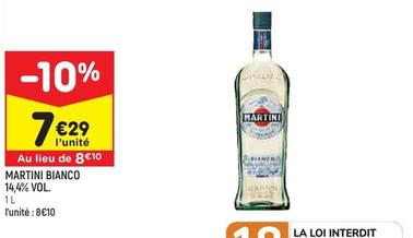 Martini - Bianco 14,4% Vol. offre à 8,1€ sur Leader Price