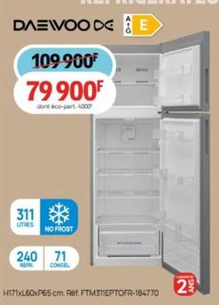 Réfrigérateur offre sur Darty