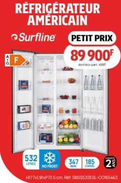 Réfrigérateur offre à 89900€ sur Darty