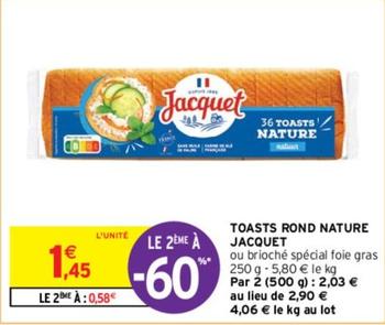 Toasts offre sur Intermarché Express
