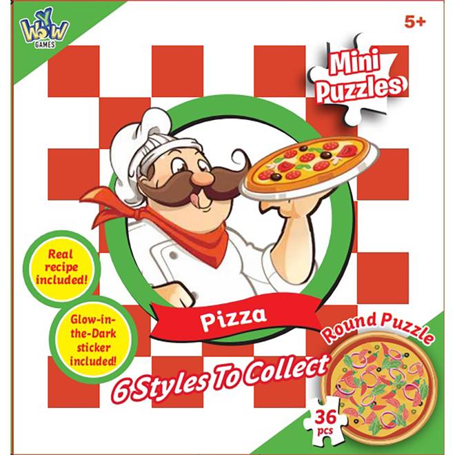 Puzzle rond pizza 36 pièces offre à 1,29€ sur Gifi