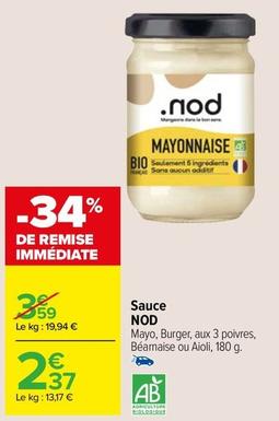 Nod - Sauce  offre à 2,37€ sur Carrefour Market