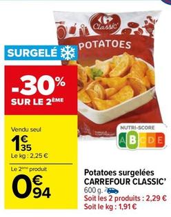 Carrefour - Potatoes Surgelees  offre à 1,35€ sur Carrefour Market