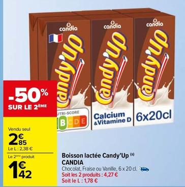 Candia - Boisson Lactée Candy'Up offre à 2,85€ sur Carrefour Market