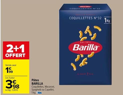 Barilla - Pates  offre à 1,99€ sur Carrefour Market