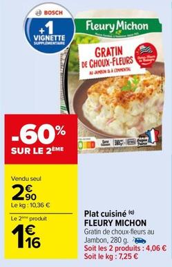 Fleury Michon - Plats Cuisiné offre à 2,9€ sur Carrefour Market