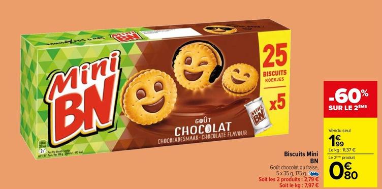 B&N - Biscuits Mini offre à 1,99€ sur Carrefour Market