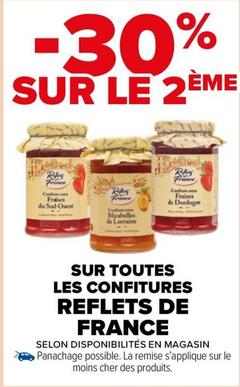 Reflets De France - Sur Toutes Les Confitures  offre sur Carrefour Market