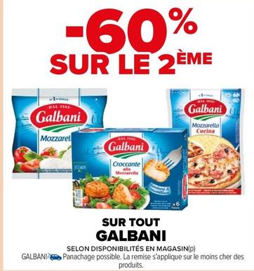 Galbani - Sur Tout offre sur Carrefour Market