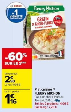 Fleury Michon - Plat Cuisiné offre à 2,9€ sur Carrefour Market