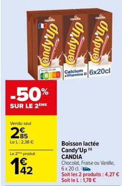Candia - Boisson Lactée Candy'up offre à 2,85€ sur Carrefour Market