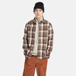 Chemise en flanelle Windham pour homme en bordeaux/gris/beige offre à 66€ sur Timberland