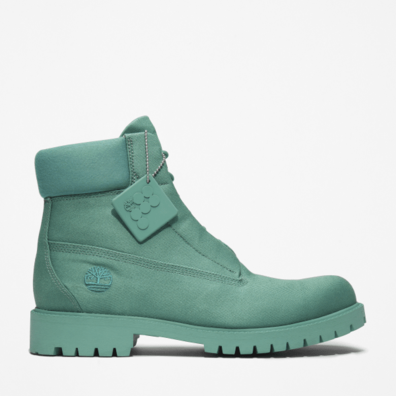 6-inch Boot en tissu haut de gamme Timberland x Pangaia pour homme en vert offre à 144€ sur Timberland