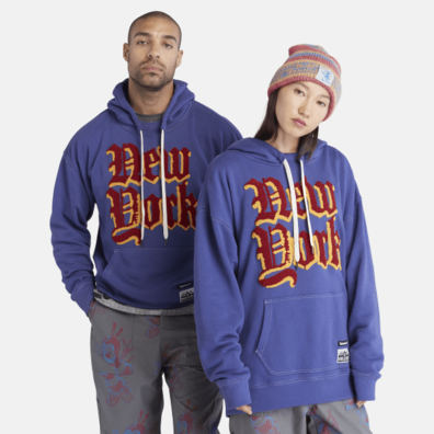 Sweat à capuche Bee Line x Timberland® unisexe en bleu marine offre à 96€ sur Timberland