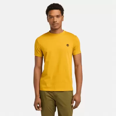 T-shirt Dunstan River pour homme en jaune offre à 24€ sur Timberland