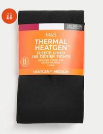 Collants thermiques 180 deniers à maintien moyen