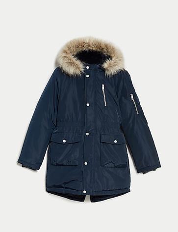 Parka à capuche, dotée de la technologie Stormwear™ (du 6 au 16 ans) offre à 61€ sur Marks & Spencer