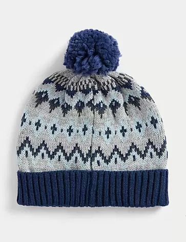 Bonnet hiver enfant à motif jacquard (de 1 à 13 ans) offre à 13€ sur Marks & Spencer